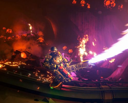 Deep Rock Galactic Flamer